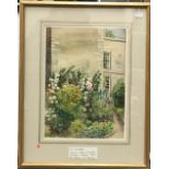 MAUD WADDELL (20th century) British "The Buttress, Menabilly" Watercolour,