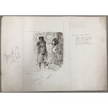 GEORGE DU MAURIER (1834-1896) French Seasonable Advice to All Pen and ink, signed, titled,