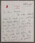"In vile dishonesty I had to read your post-card!", Daphne du Maurier: (1907 - 1989) British Author,