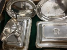 A quantity of silver plate