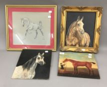 Four Horse portraits