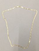 A 9 ct gold chain (3.