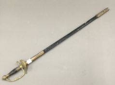 A 19th century child's sword