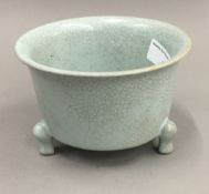 A Celadon censer