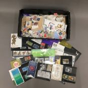 A quantity of stamps,