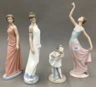 Four Nao figurines