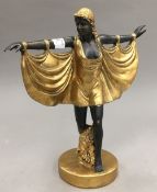 An Art Deco style figurine