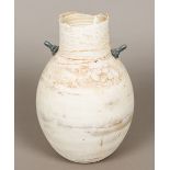 JOHN KERSHAW (20th/21st century) British (AR) Ballclay stoneware vase Impressed mark and inscribed