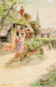 HENRY JOHN YEEND KING (1855-1924) British Sunday Morning Watercolour and bodycolour, signed,