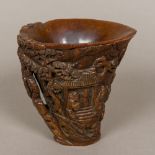 A Chinese libation cup Of typical form,