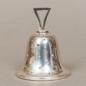 An Edwardian silver pin cushion, hallmarked Birmingham 1908,