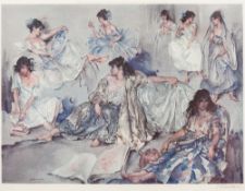 WILLIAM RUSSELL FLINT (1880-1969) British (AR) Variations IV Limited edition print,