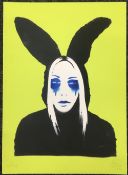 PURE EVIL (CHARLES UZZELL-EDWARDS) (born 1968) British (AR) Bunny Girl Limited edition print,