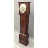 A 19th century mahogany cased regulator longcase clock by Charles Shepherd of London The silvered