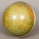 A 19th century Smith's terrestrial globe