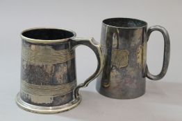 Rowing interest, a silver plated Westminster Scratch Fours presentation tankard by Munsey,