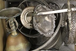 A quantity of silver and silver plate