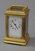 A miniature carriage clock