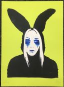 PURE EVIL (CHARLES UZZELL-EDWARDS) (born 1968) British (AR), Bunny Girl, limited edition print,