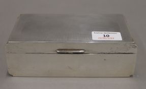 A silver cigarette box (17 troy ounces total weight)