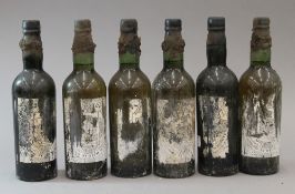 Six bottles of early 20th century Berry Bros and Rudd Limited Blended Scotch Whisky,