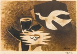 After GEORGES BRAQUE (1882-1963) French, Le Nid, limited edition lithographic print,