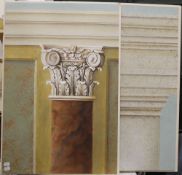 Attributed to ANNE TYRRELL (20th/21st century), Column Capitals and Architectural Details,