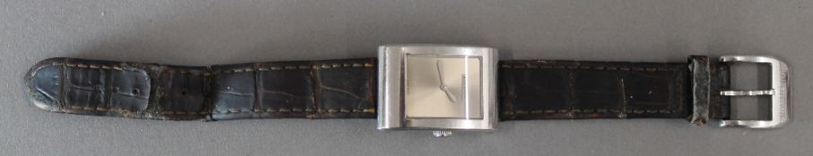 A Boucheron Tank wristwatch