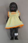 An early Pedigree Black Mandy Lou Walker Doll with Mama box