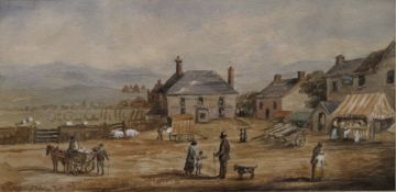 G A FRIPP (1813-1896) two watercolours, Ram Fair,