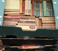 A large quantity of various books