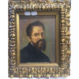 Portrait of a Bearded Gentleman, oil on board, indistinctly signed,