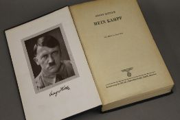 Adolf Hitler (1889-1945) Austrian, Mein Kampf, Zwei Bande In Einem band, 820-824 Auflage,