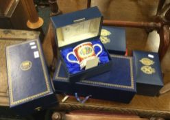 A quantity of boxed Royal Commemorative wares,