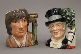 Two Royal Doulton character jugs,