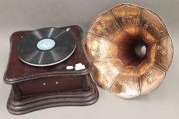 A gramophone