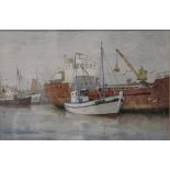 STUART BECK (1903-2000) British, Poole Harbour, watercolour, signed, framed and glazed,