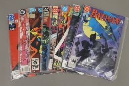 DC COMICS, Batman, eight volumes comprising: 461 Apr, 464 Early July, 472 Dec, 487 Dec, 518 May,