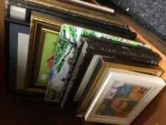 A small quantity of various pictures, including oils, watercolours, etc.