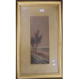 D TREVOR-BRAMSON (born 1900) British, Rural Scene, watercolour, signed, framed and glazed,
