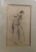 After WILLIAM RUSSEL FLINT, Torso, print,