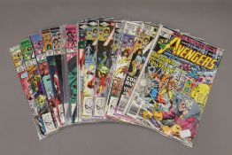 MARVEL COMICS, The Avengers, fifteen volumes comprising: 174 Aug, 213 Nov, 214, 216 Feb, 219 May,