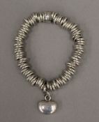 A Links of London silver bracelet (51.