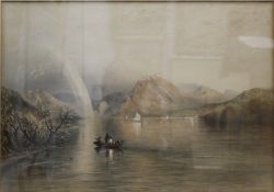 THOMAS PICKEN (19th century) British, After JAMES BAKER PYNE (1800-1870) British, Lowes water,