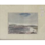 LESLIE WORTH (1923-2009) British, Exmouth, watercolour, signed with initials and titled,