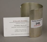 An Andrea Shipley 925 silver bracelet