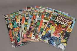 MARVEL COMICS, Ghost Rider, fourteen volumes comprising: 2 Oct, 3 Dec, 4 Feb, 7 Aug, 9 Dec, 10 Feb,