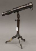 A small telescope and stand