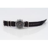 A Russian Strela (labelled Sekonda) stainless steel cased gentleman's chronograph wristwatch,