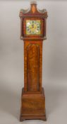 An early 18th century mahogany cased longcase clock by Charles Goode of London The shaped hood with